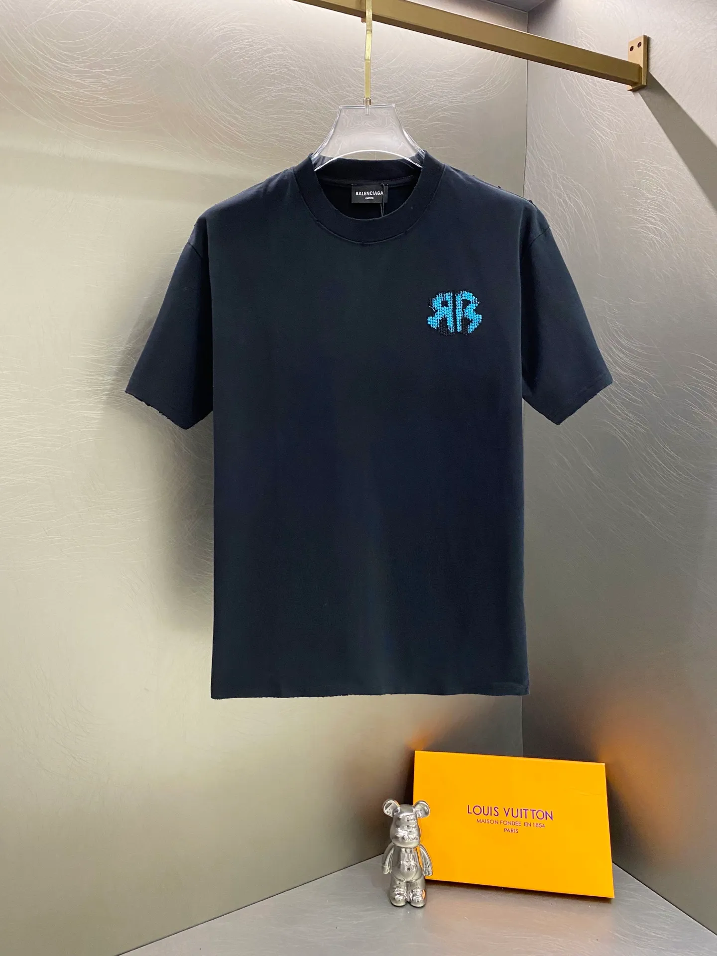 BALENCIAGA 2026 T 1:1 ！ Versatile ！ :Black White Size:S-XL